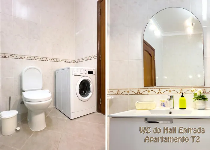 Apartmán Os A Ramos Na Da Gale Estao Inserido Em Com Piscina, Fica Apenas A 350 Metros Da Da Gale - Com Ar Condicionado Tanto Nos Quartos Na Sala, Smart Tv Com Prime Video E Cozinha Completa Albufeira