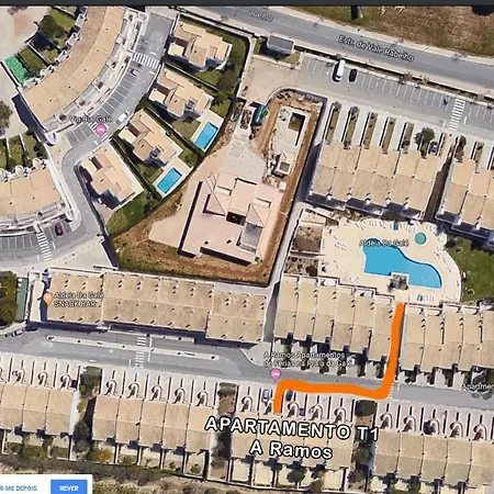 Apartamento Os A Ramos Na Da Galé Estão Inserido Em Com Piscina, Fica Apenas A 350 Metros Da Da Galé - Com Ar Condicionado Tanto Nos Quartos Na Sala, Smart Tv Com Prime Vídeo E Cozinha Completa
